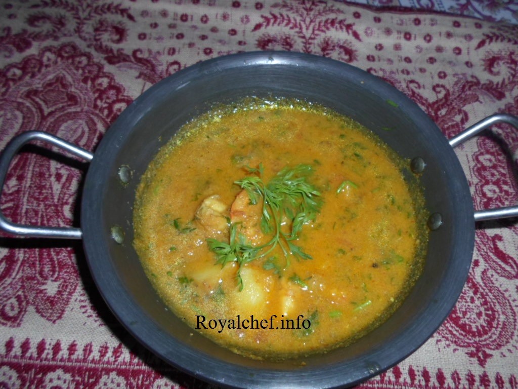 Konkani Prawn Gravy Recipe in Marathi Royal Chef Sujata