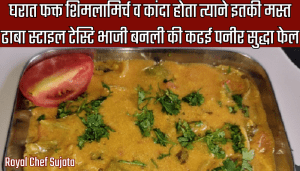 Shimla Mirchi-Kanda Bhaji Capsicum-Onion Bhaji 